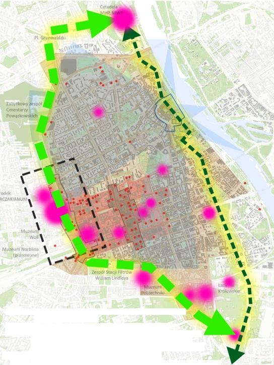 City scale. Credits: Magdalena Wrzesień, Monika Pękalska
